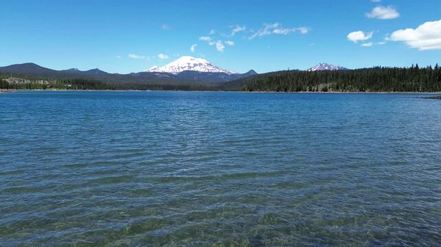 Elk Lake - Cascade Lakes area in Oregon