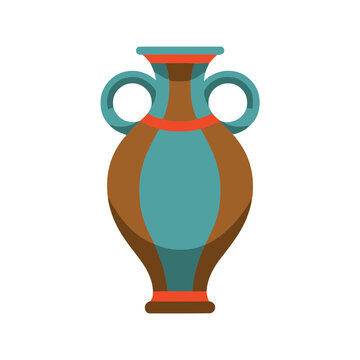 Ancient amphora illustration