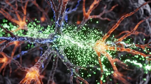 Neural Network Synaptic Transmission and Electrical Impulse Activity.