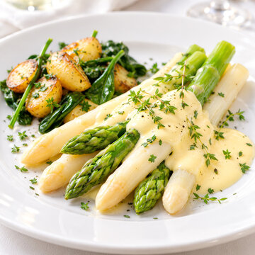 Asparagus with Potatoes