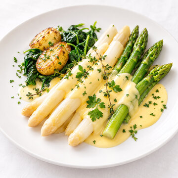 Asparagus with Potatoes