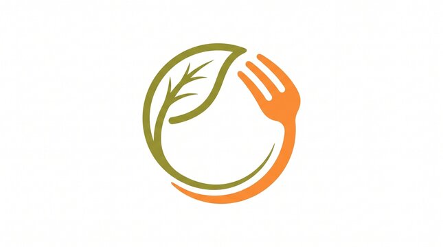 food-cafe-restaurant-organic-logo-vector