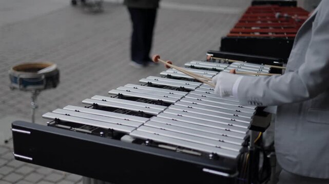 Musicians on the streets of St. Petersburg