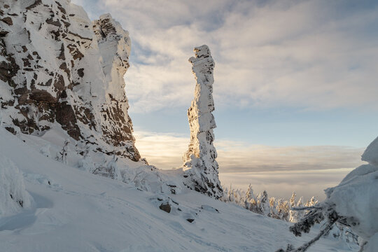 Frozen Rock Pinnacle