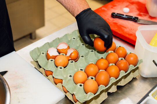 Eggs for food preparation