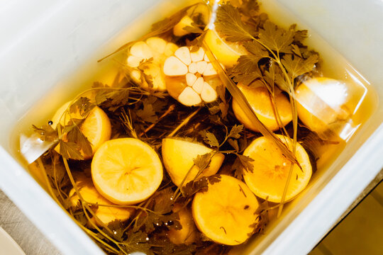 Citrus herb marinade