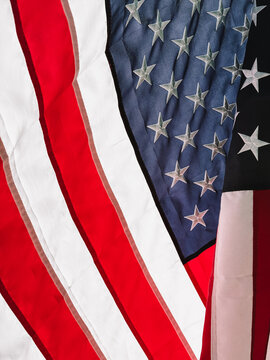 American Flag Close Up