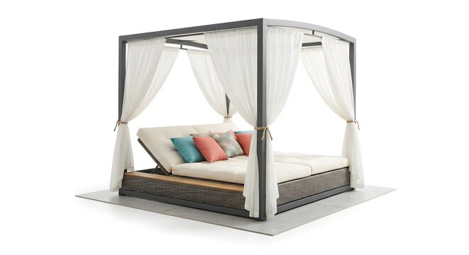 Bunk bed isolated