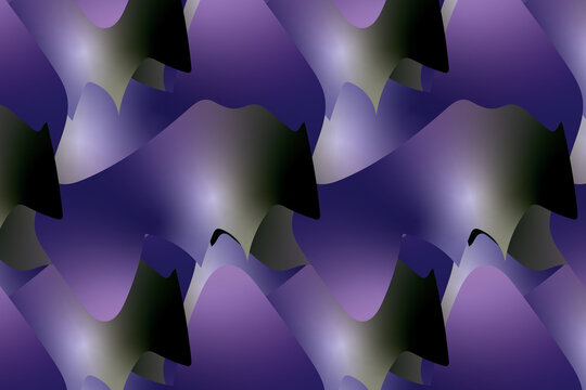Amethyst Flow Depth Pattern Design 