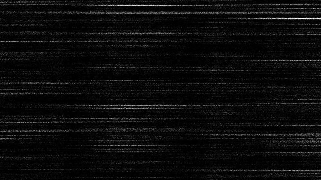 Abstract VHS Glitch Texture with Horizontal Scan Lines and Static Noise Background