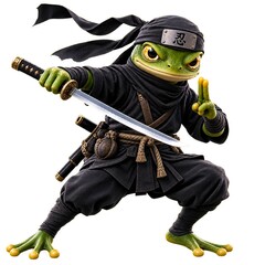 ninja with sword © Rudi