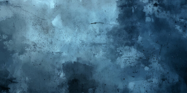 Abstract atmospheric cloudy texture with deep blue and grey tones, evocative of stormy weather or an industrial wasteland, suggesting mystery and desolation