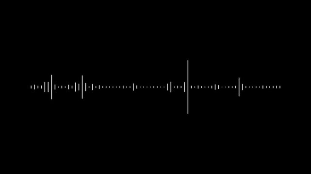 evolving sonic patterns in motion, animated frequency trails with glowing nodes, digital music technology concept, futuristic audio interface, rhythmic signal activity, polished. 4k visual