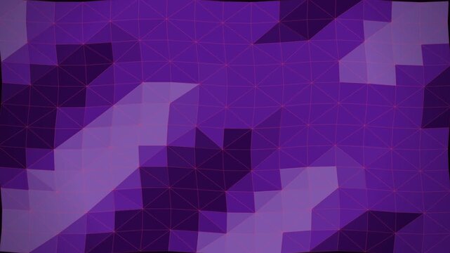 Abstract purple geometric pattern with triangular shapes and gradient effect