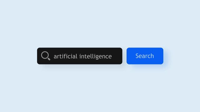 Search Bar - ARTIFICIAL INTELLIGENCE