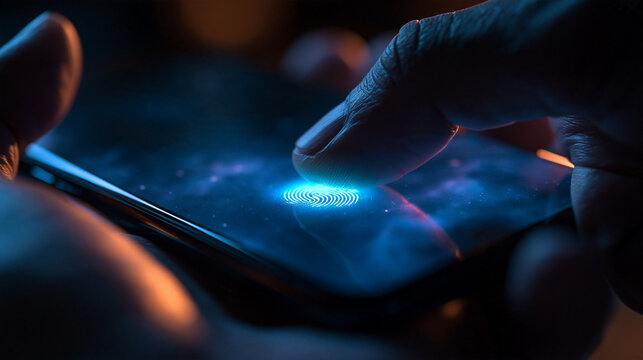 Thumb Scanning Fingerprint on Smartphone for Biometric Security