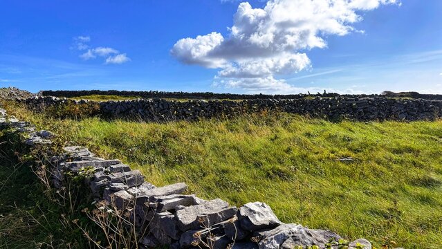 Dry stone walls