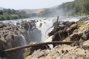 Epupa Waterfalls near Opuwo, Namibia © Mika