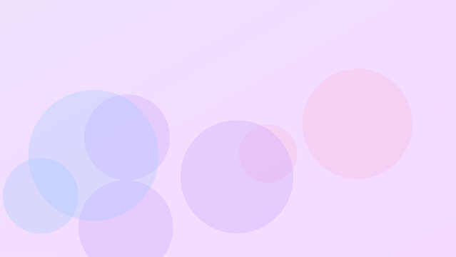 Abstract pastel pink blur bokeh background, soft purple glowing circle vector, light blurred wallpaper pattern