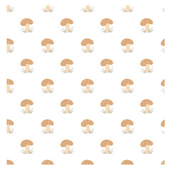 Obraz premium Seamless Mushroom Pattern