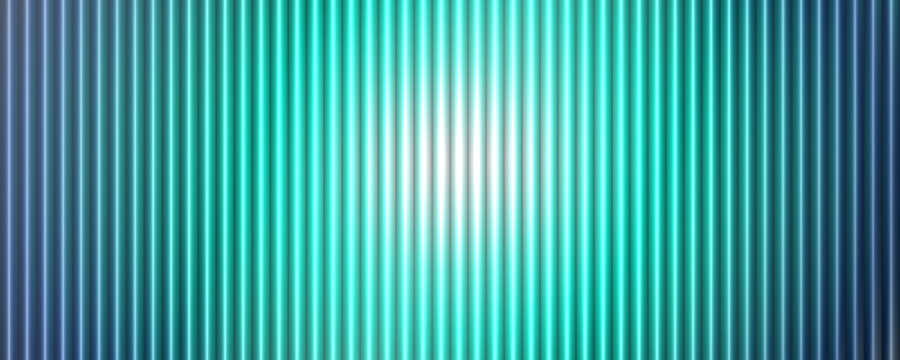 Abstract vertical striped gradient background with fractal glass light effects