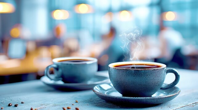 A modern coworking space with a cafe that promotes well-being and productivity
