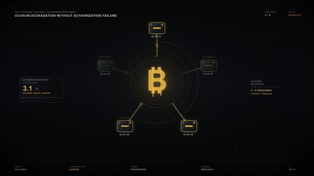 Institutional Bitcoin descriptor wallet address range continuity and finite deterministic address-space architecture