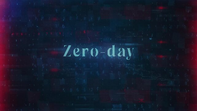 Zero-day word related to errors and hacking incidents in the context of cybersecurity and technology