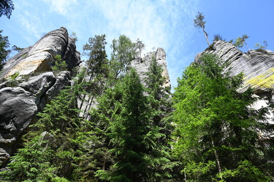Felsen bei Adrspach