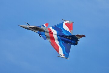 Obraz premium Rafale Solo Display 2026 en vol