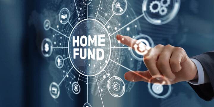 Home Fund Mortgage Systems with Financial Investment Real Estate Funding Banking Technology and Economic Planning