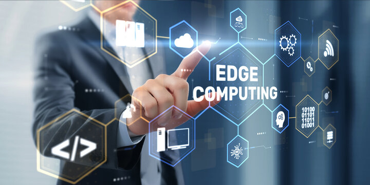 Edge Computing Technology Concept with Distributed Data Processing Systems Low Latency Network Architecture and Intelligent Digital Infrastructure Solutions