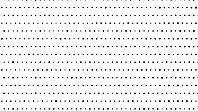 Dotted halftone gradient texture, Abstract halftone pattern with varying dot sizes isolated on white background