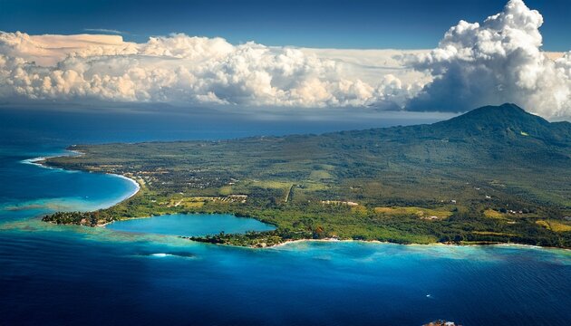 close up of the central america area with cuba honduras guatemala haiti jamaica