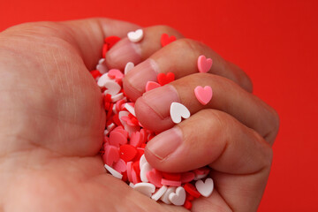 A handful of little hearts, emotional stability © Myrarte