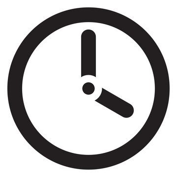 Clock Showing 4 o'clock icon