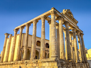 Temple of Diana in Merida, Spain © TravelWorld