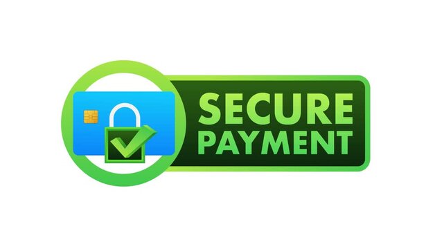 Secure payment button for online shopping transactions