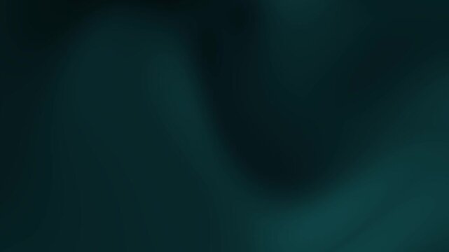 Dark teal soft fabric folds blurred mysterious abstract background smooth wavy satin texture. Suitable for elegant backgrounds or sophisticated design projects.