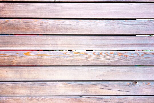 Weathered wooden planks with natural grain pattern