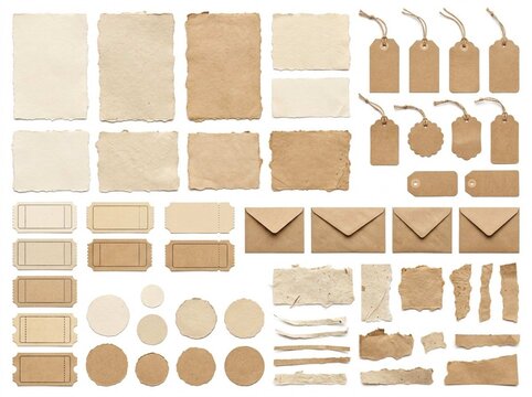 set of cardboard boxes