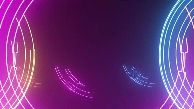 abstract colorful lopping animation background