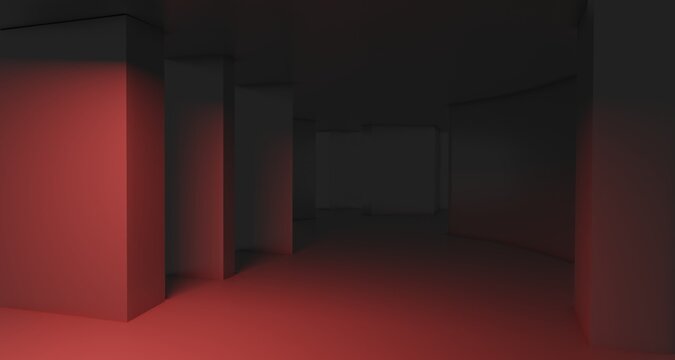 industrial empty room liminal space backroom abandoned