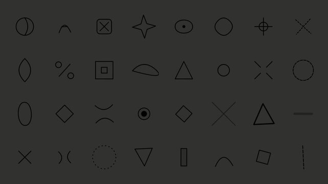 Hand drawn doodle pattern desktop computer wallpaper background