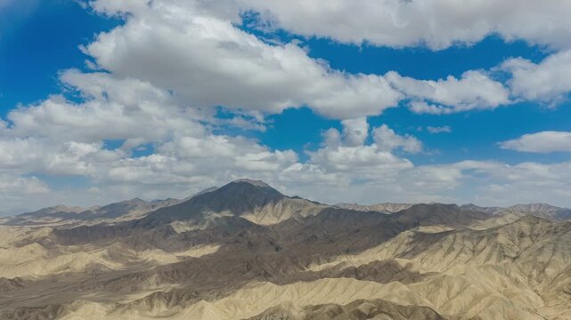 clouds over the mountain