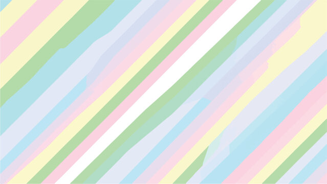 Diagonal Stripes Pastel Background