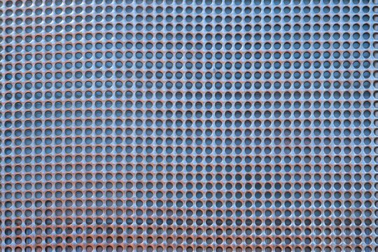 Perforated Metal Sheet with Circular Holes