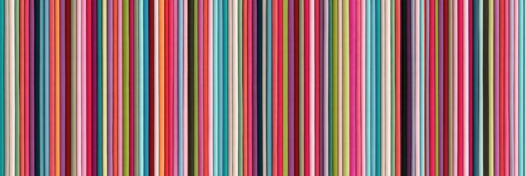 Colorful vertical stripes pattern