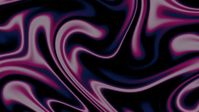 Halftone flow visualization adapted for 4K headless rendering. Features a pure fluid WebGL background with a two-tone blue and pink color scheme.