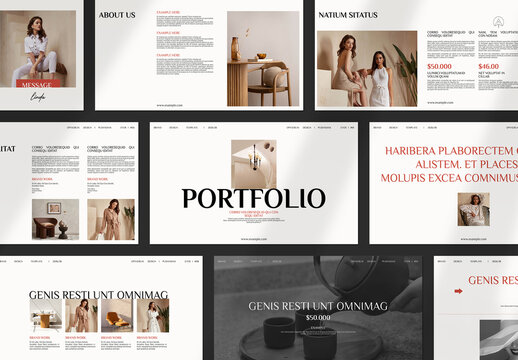 Portfolio Presentation Template